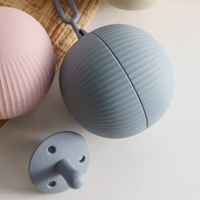 Attache tétine silicone pebble