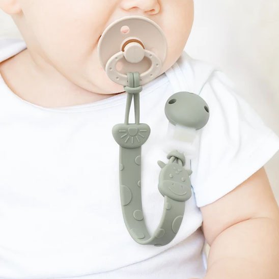 Attache tetine | Adorable Girafe Silicone