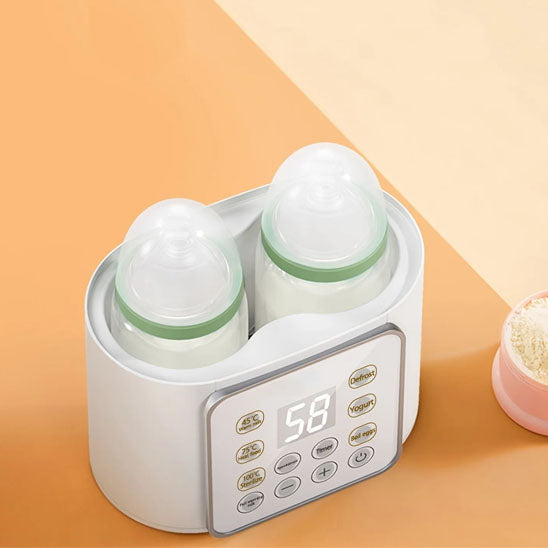 Chauffe biberon double capacité