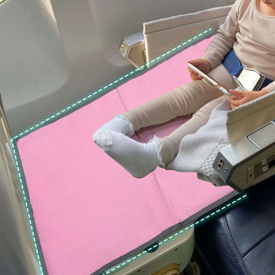 Hamac bebe pour avion rose