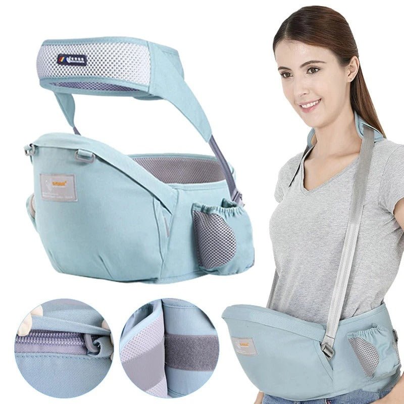 Maman et porte bebe ergonomique tabouret de taille