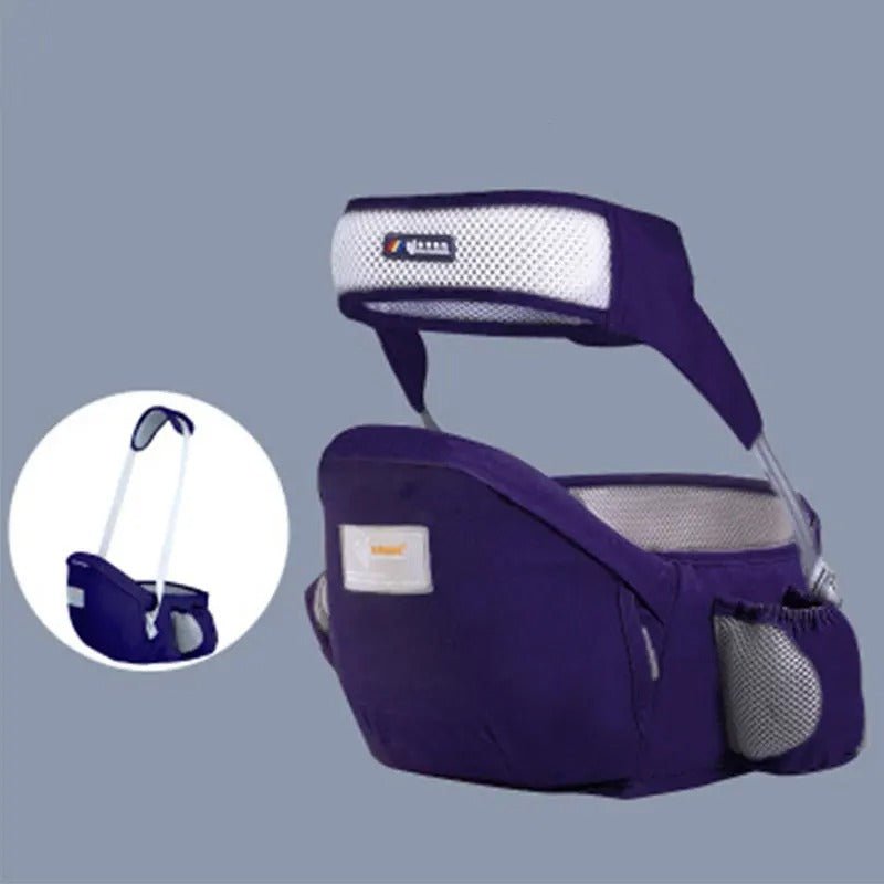Porte bebe ergonomique bleu marine