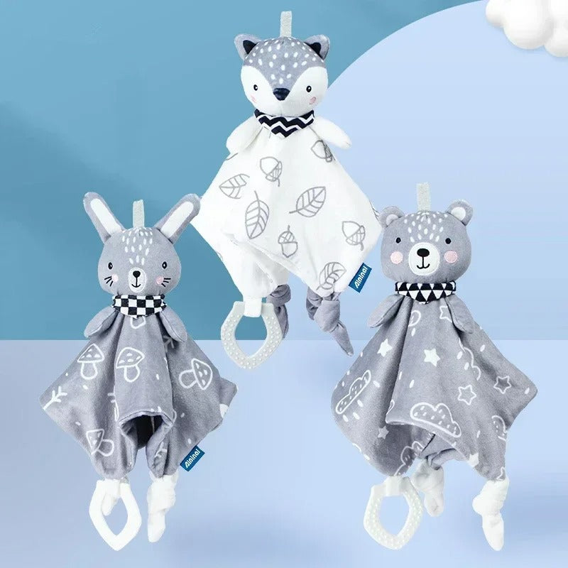 Trois choix doudou renard ourson lapin