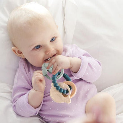 Anneau de dentition facile à tenir pour bébé.