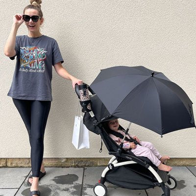 Ombrelle pour poussette | Universelle Ajustable