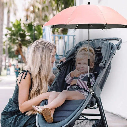 Ombrelle pour poussette | Universelle Ajustable