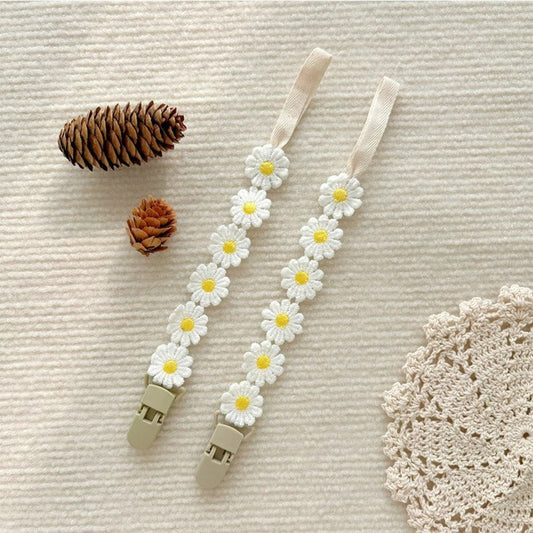 Attache tétine | Délicates Marguerites