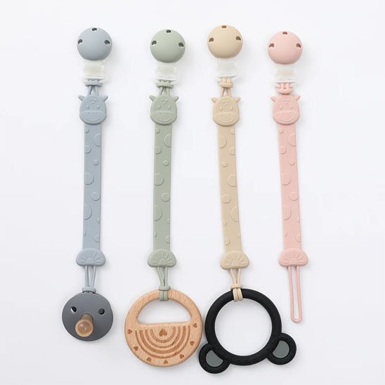 Attache tetine | Adorable Girafe Silicone