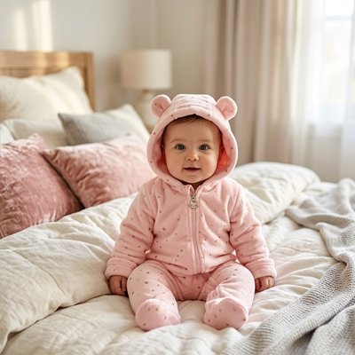 Combinaison bebe | Velours Étoilé