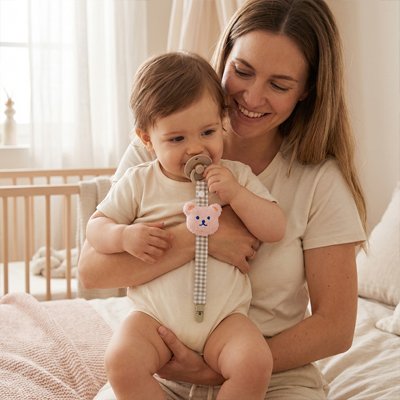 Attache tetine | Sécurisée et Tendance