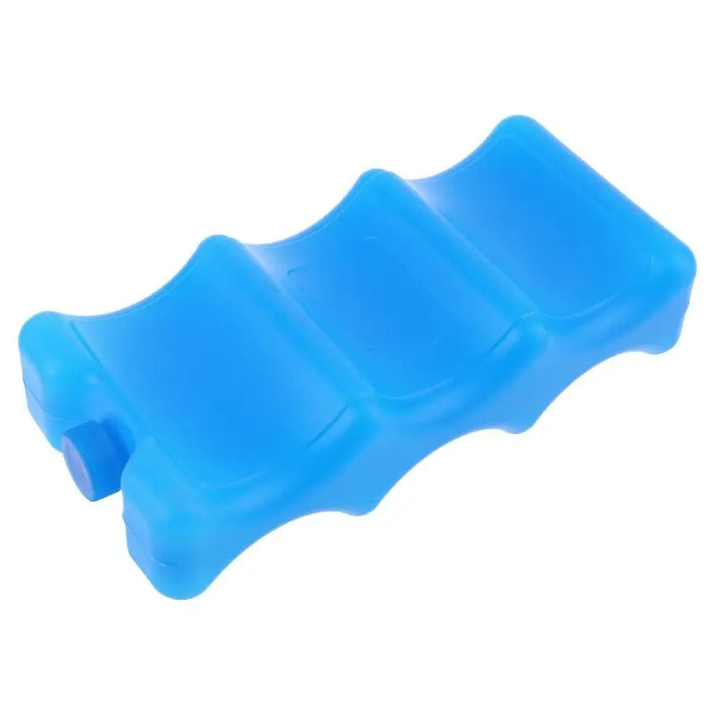 Bloc de glace bleu pour sac isotherme bebe.