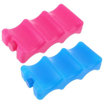 Bloc de glace réutilisable pour biberons.
