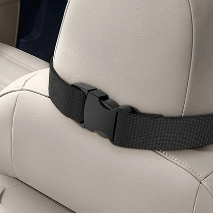 Boucle d'appui-tête de la housse de siege de voiture universelle.