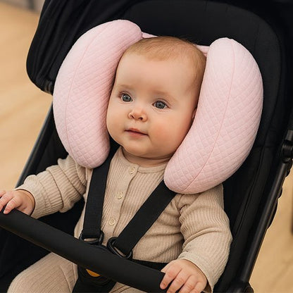 Cale tete bebe rose matelassé.