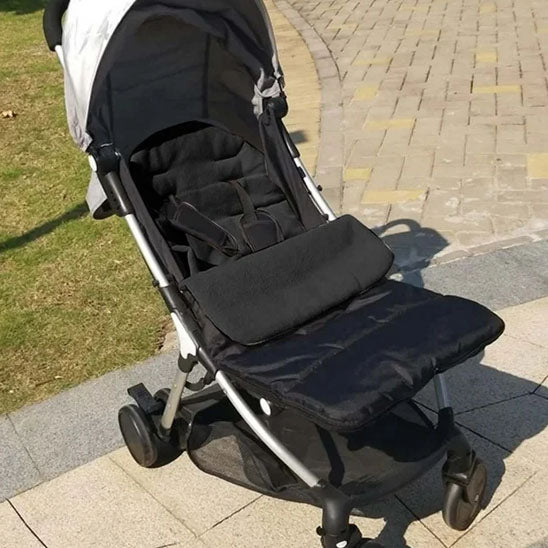 Chancelière pour poussette velours noir