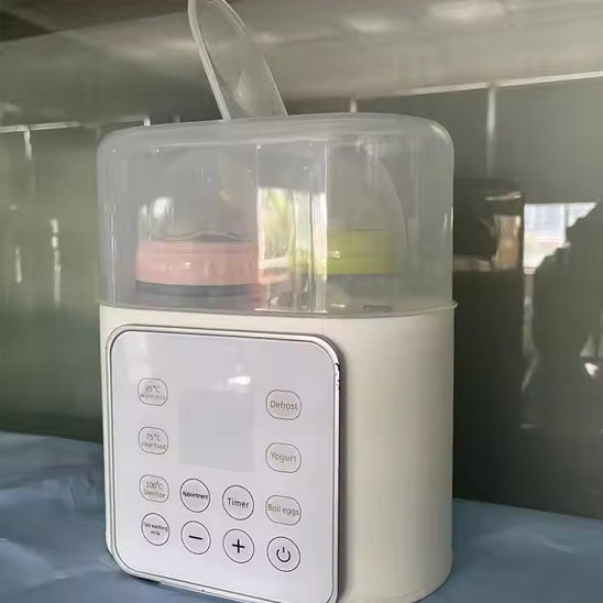 Chauffe biberon double sur comptoir