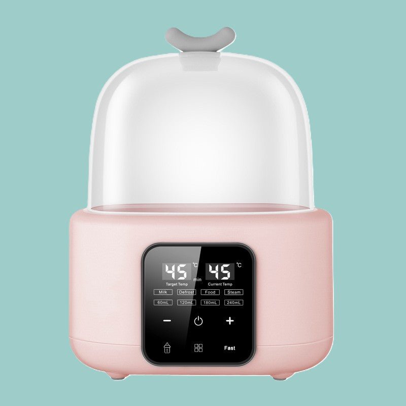 Chauffe biberon stérilisateur double rose