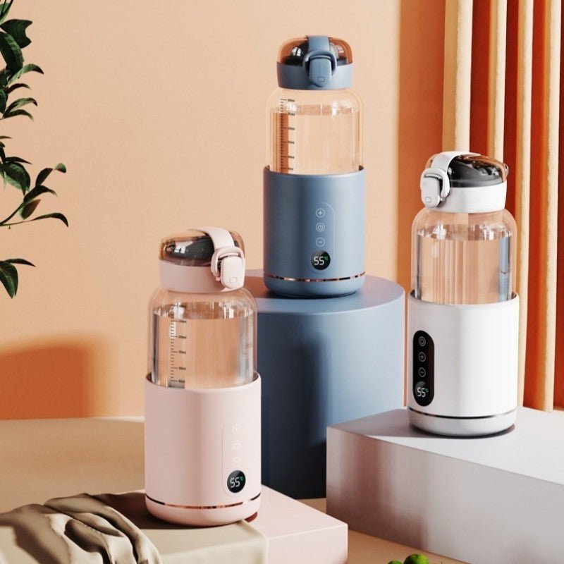 Trois choix couleurs chauffe biberon