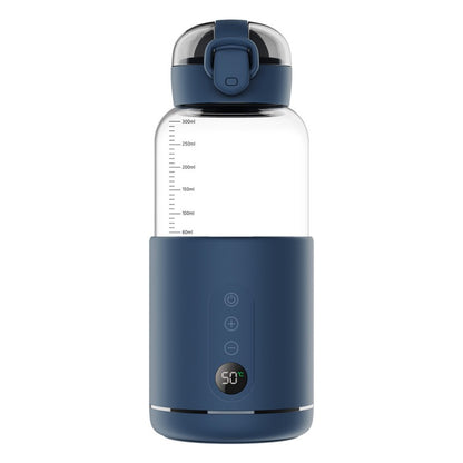 Chauffe biberon nomade bleu