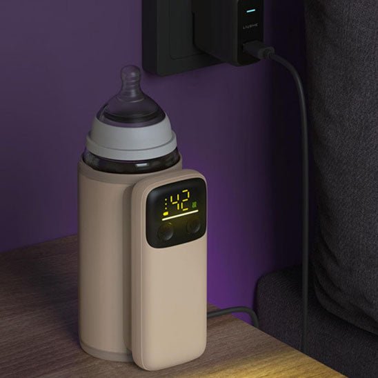 Chauffe biberon nomade beige