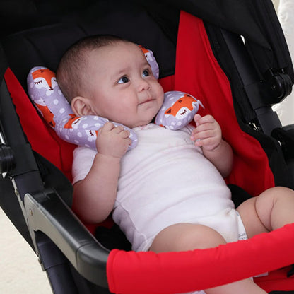 Coussin bebe ergonomique anti tête plate
