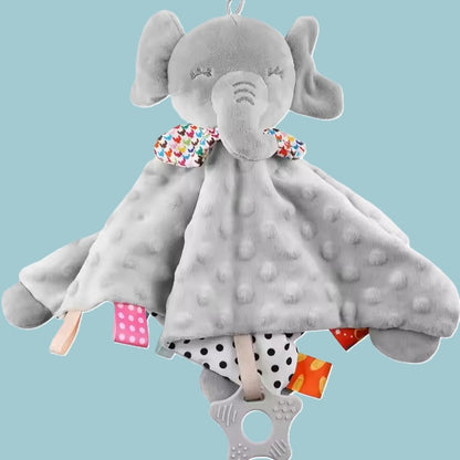 Doudou jouet éléphant pour bébé
