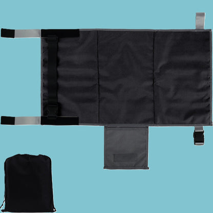 Hamac bebe pour avion noir avec sac de rangement
