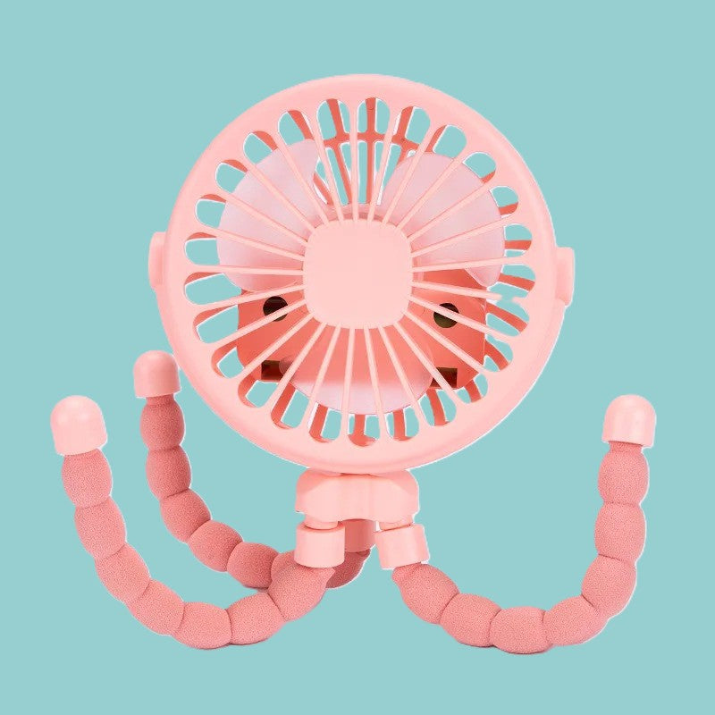 Mini ventilateur bébé rose