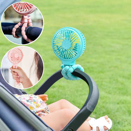 Mini ventilateur portatif fixation universelle