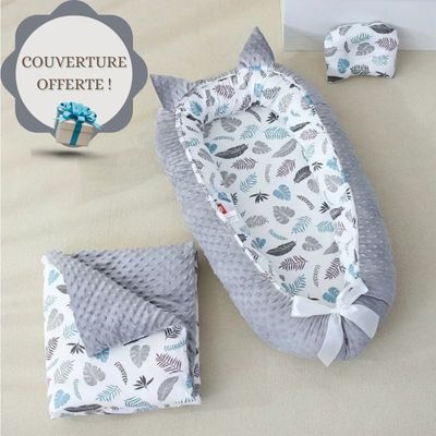 Nid d'ange et couverture gris