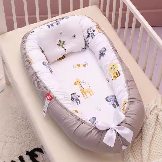 Nid d'ange motifs animaux jungle