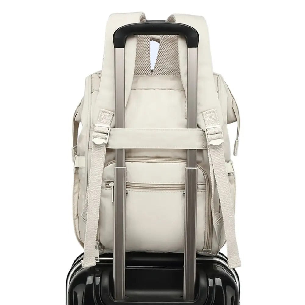 Sac à dos à langer voyage avec sangle valise