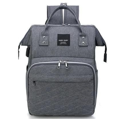 Sac à langer multifonctions gris