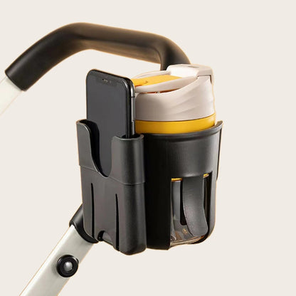 Support téléphone et porte-gobelet